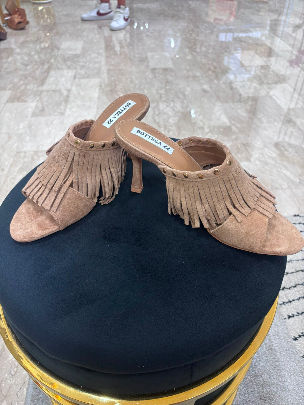 MULES FRANGE - RODEO CHIC